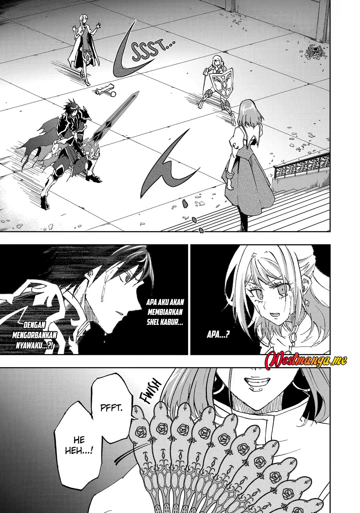 Ankoku Kishi no Ore desu Ga Saikyou no Seikishi wo Mezashimasu Chapter 32 Bahasa Indonesia