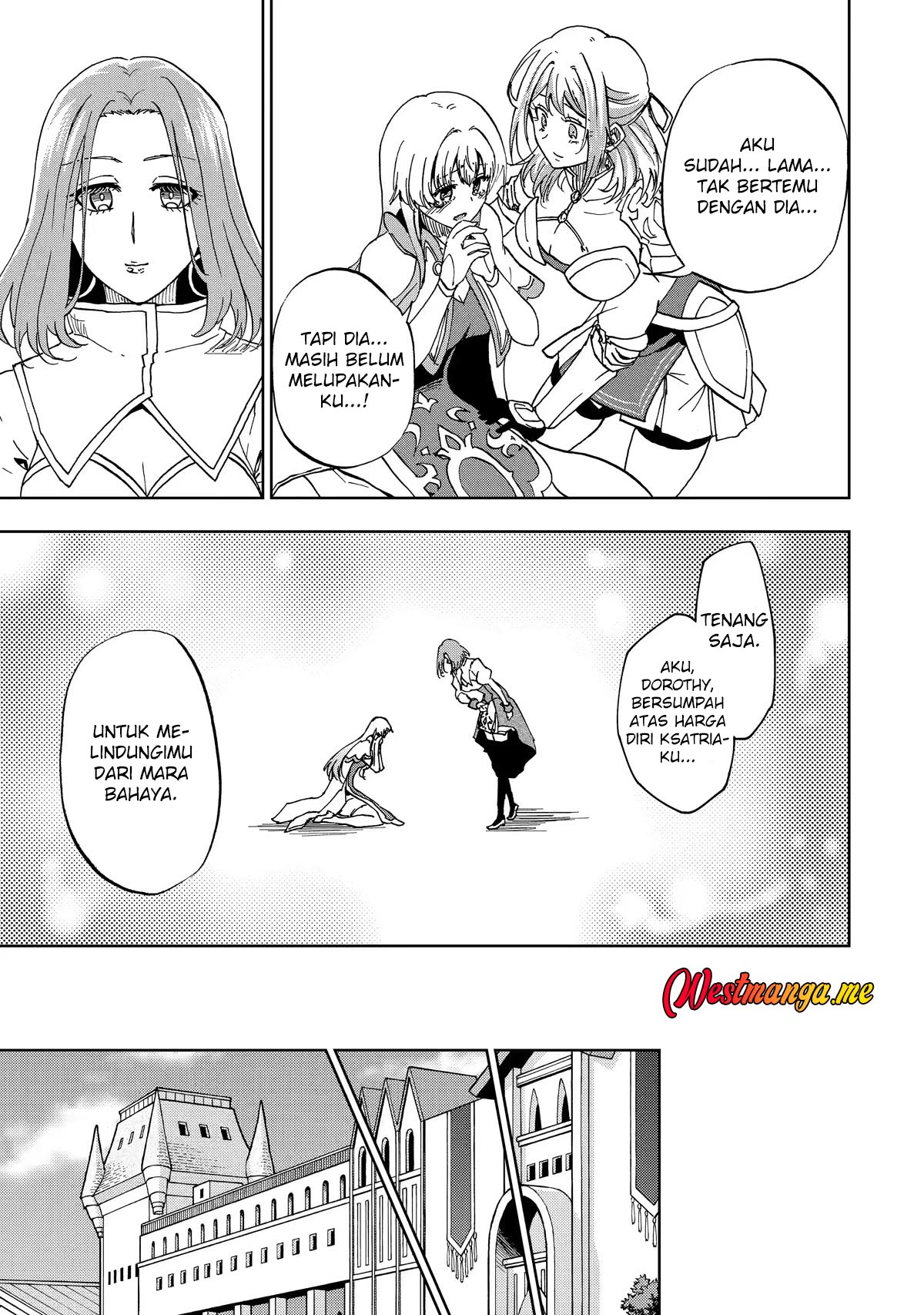 Ankoku Kishi no Ore desu Ga Saikyou no Seikishi wo Mezashimasu Chapter 32 Bahasa Indonesia
