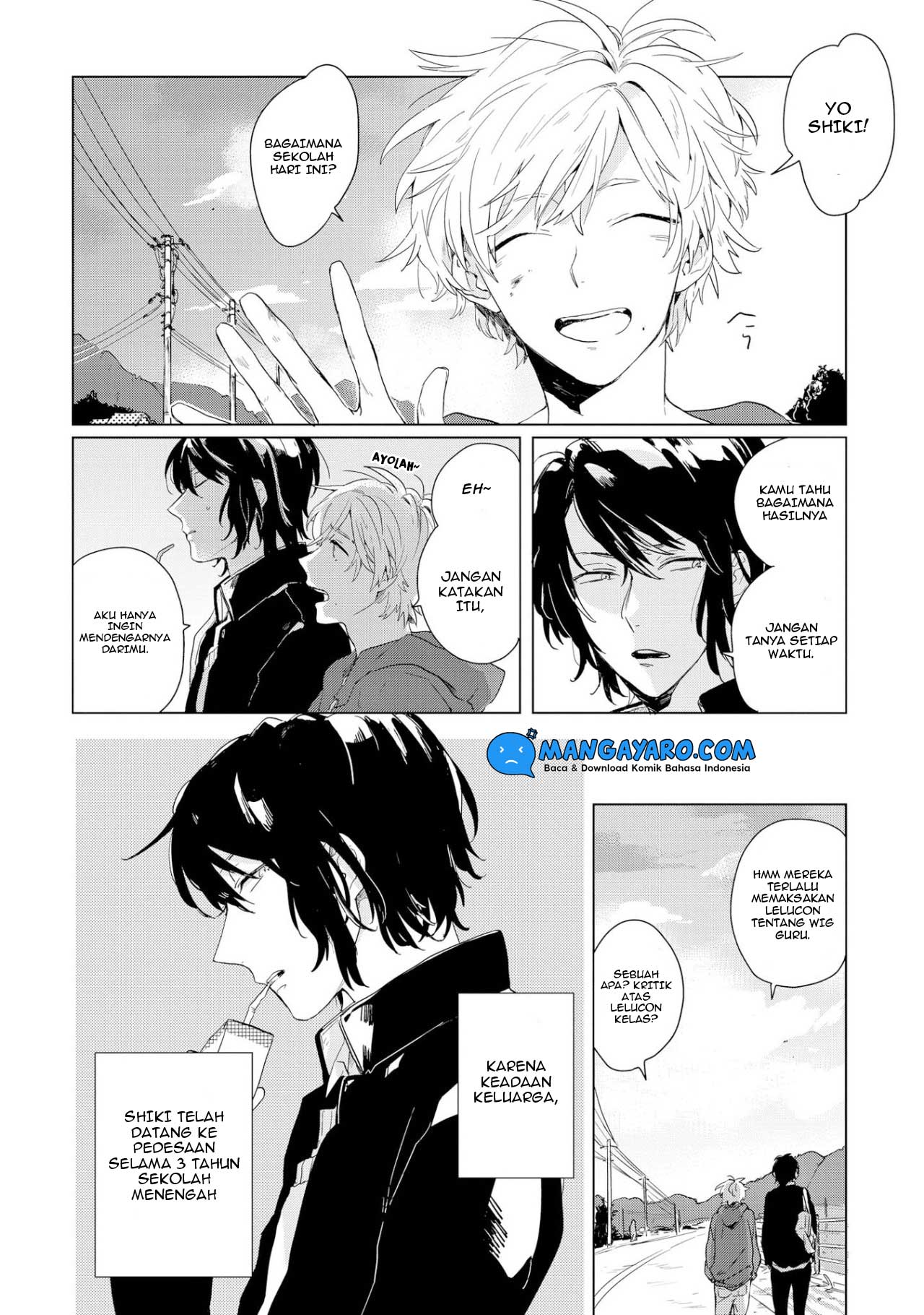 Ano Ko ni Yasashii Sekai ga Ii Chapter 02 Bahasa Indonesia