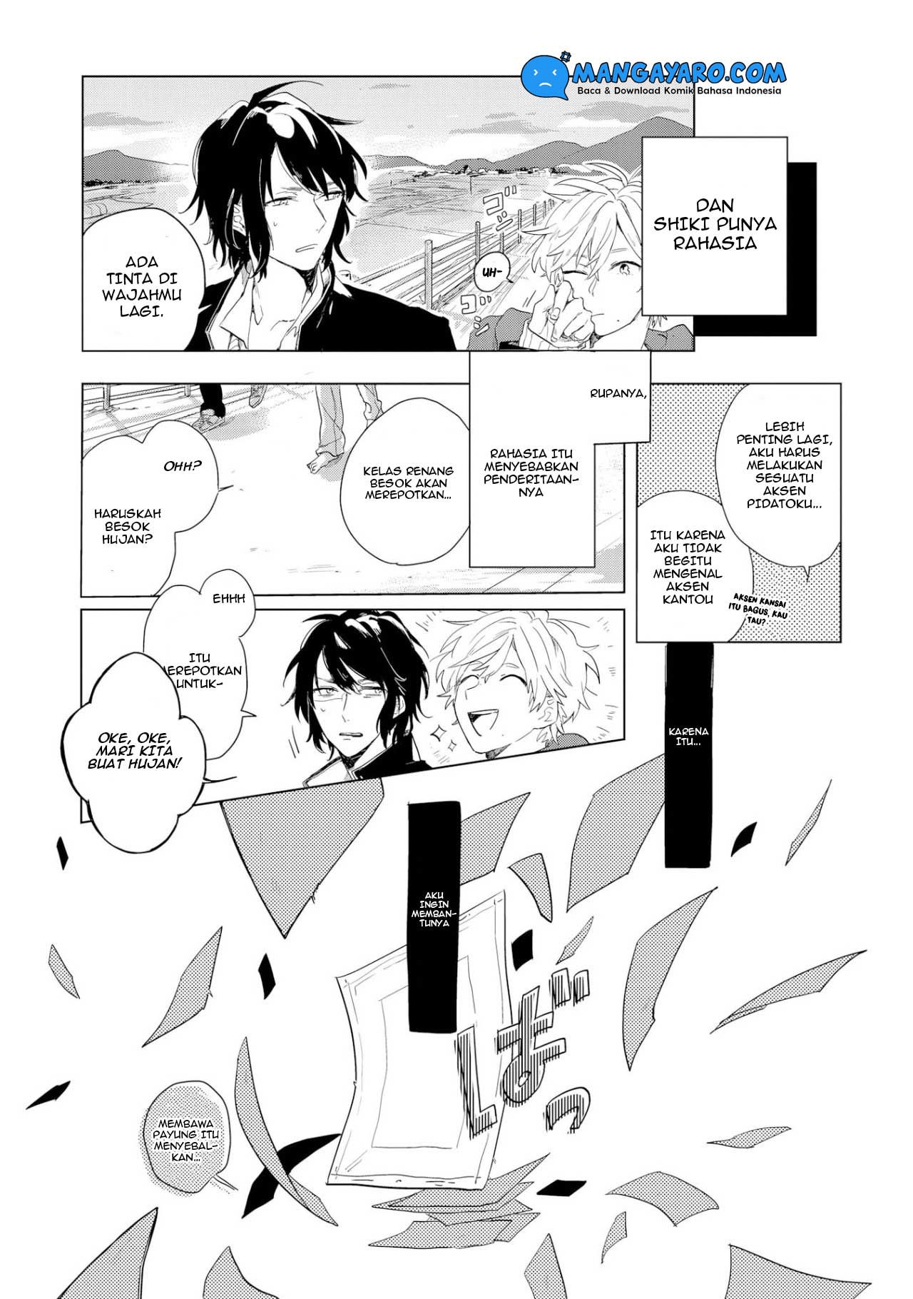 Ano Ko ni Yasashii Sekai ga Ii Chapter 02 Bahasa Indonesia