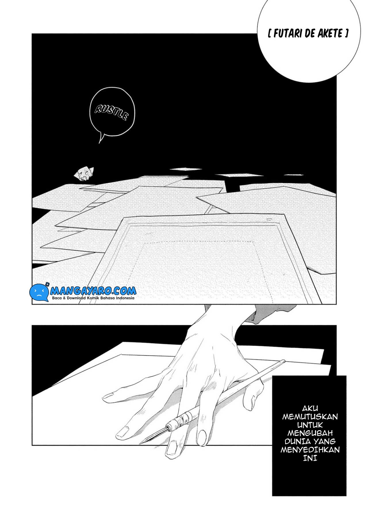 Ano Ko ni Yasashii Sekai ga Ii Chapter 02 Bahasa Indonesia