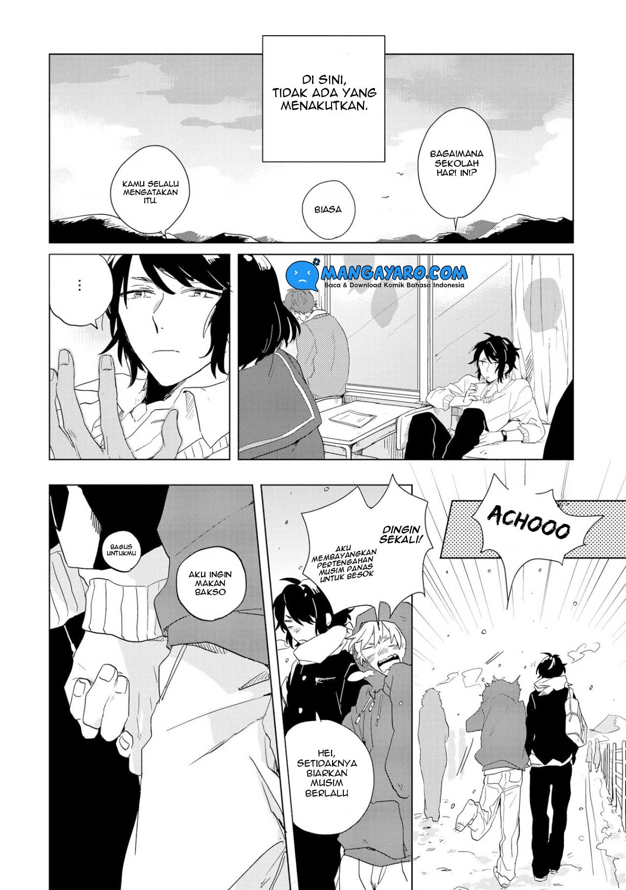Ano Ko ni Yasashii Sekai ga Ii Chapter 02 Bahasa Indonesia