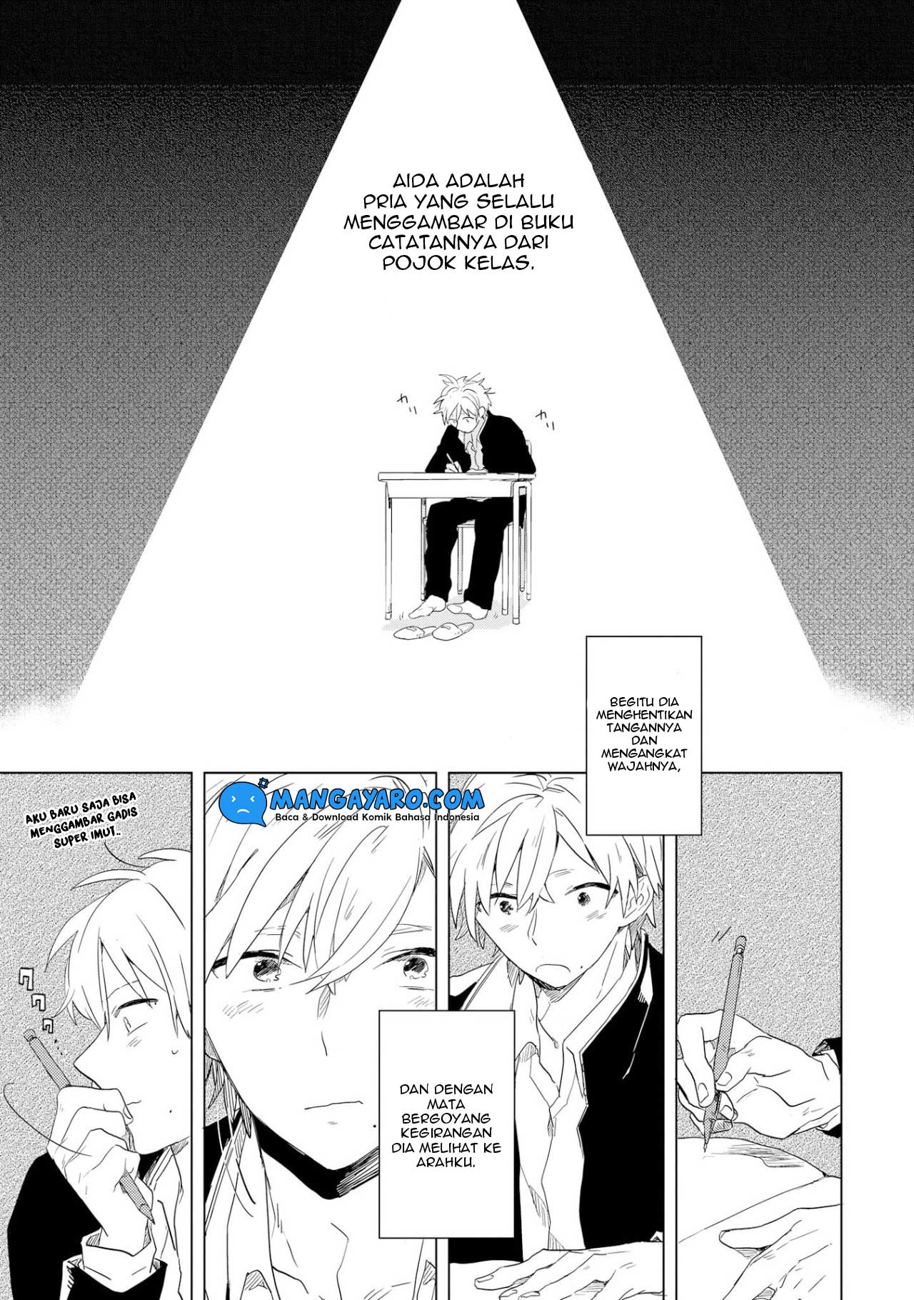 Ano Ko ni Yasashii Sekai ga Ii Chapter 02 Bahasa Indonesia