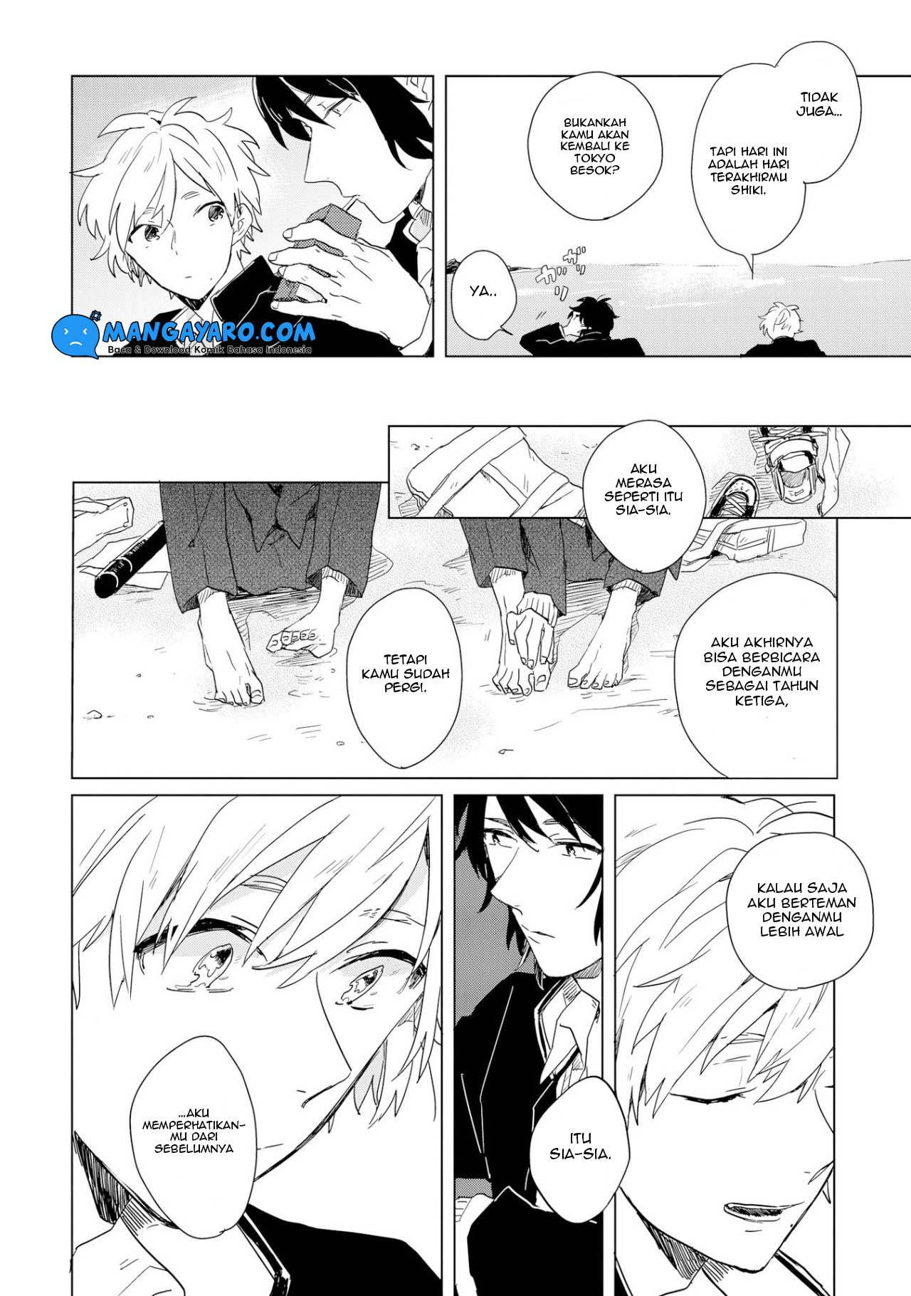 Ano Ko ni Yasashii Sekai ga Ii Chapter 02 Bahasa Indonesia