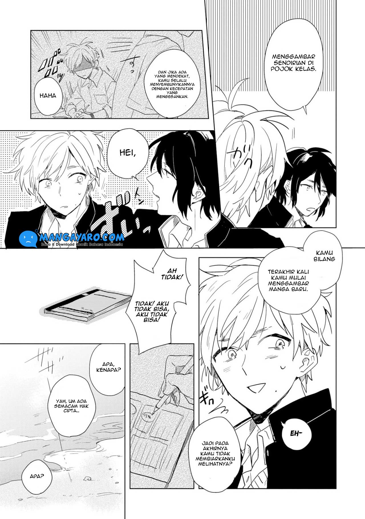 Ano Ko ni Yasashii Sekai ga Ii Chapter 02 Bahasa Indonesia