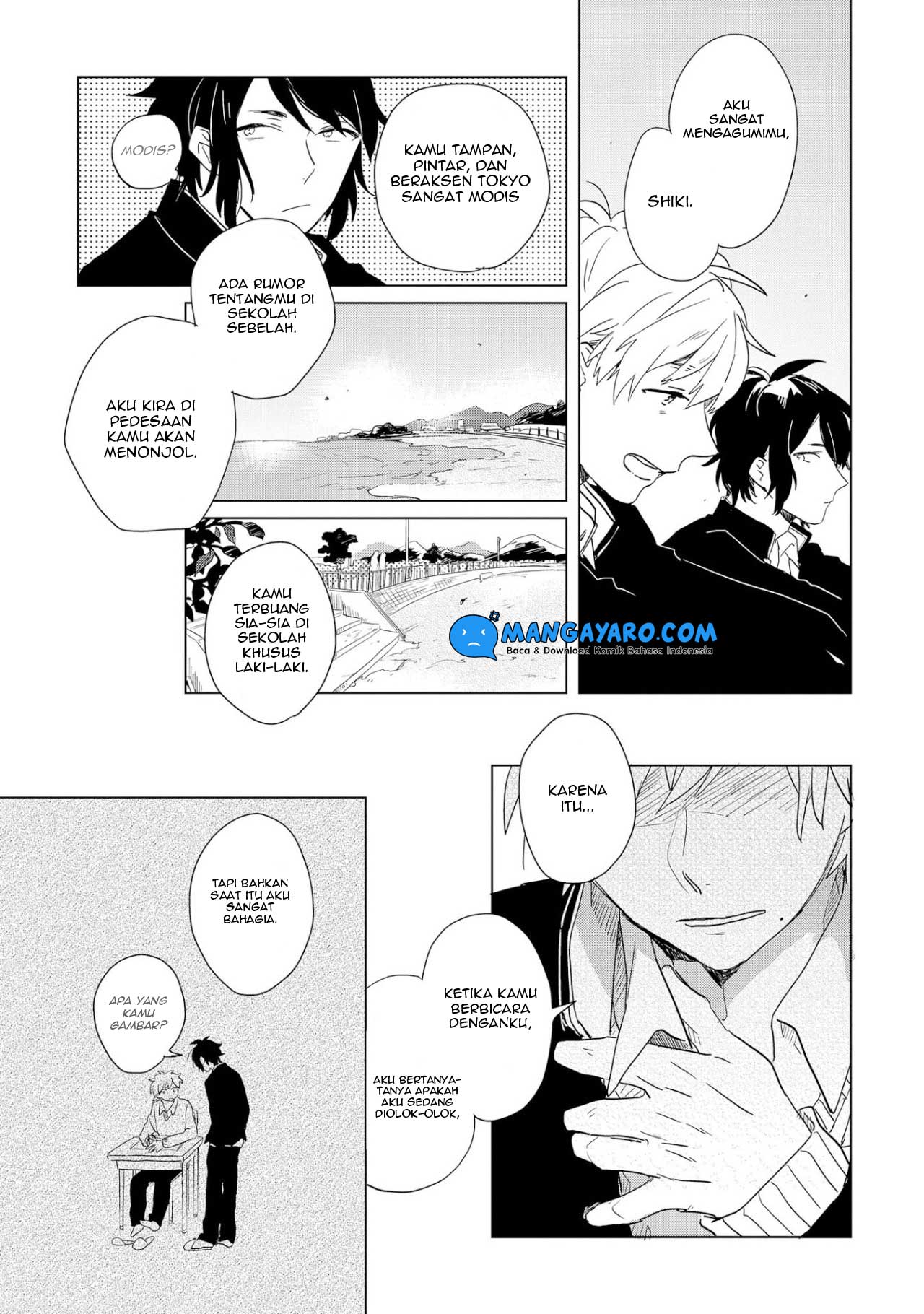 Ano Ko ni Yasashii Sekai ga Ii Chapter 02 Bahasa Indonesia