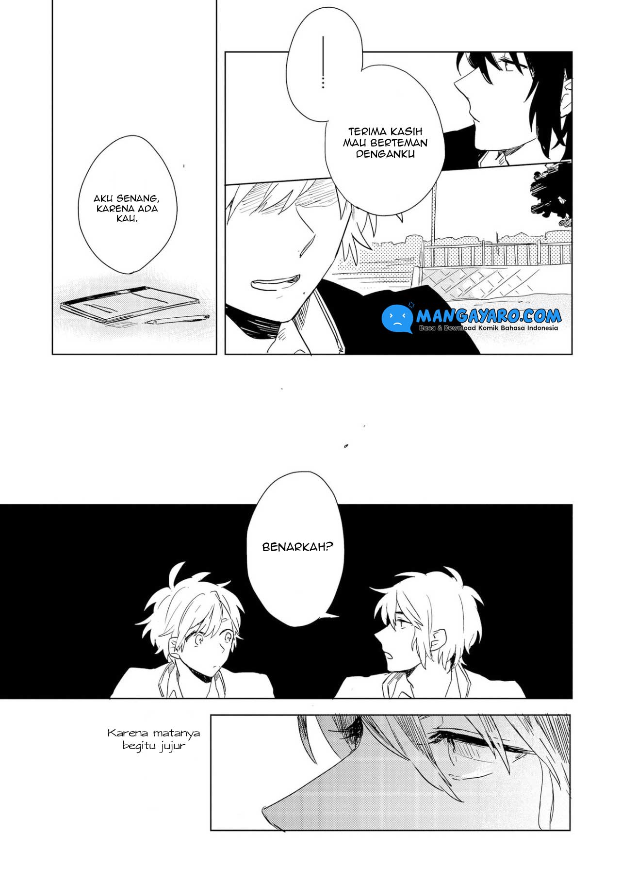 Ano Ko ni Yasashii Sekai ga Ii Chapter 02 Bahasa Indonesia