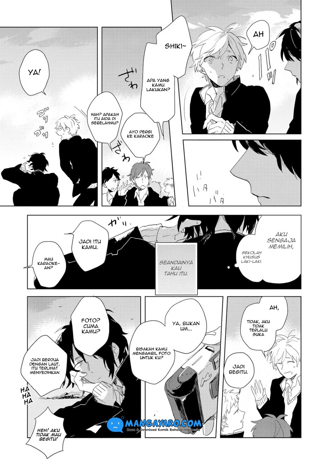 Ano Ko ni Yasashii Sekai ga Ii Chapter 02 Bahasa Indonesia