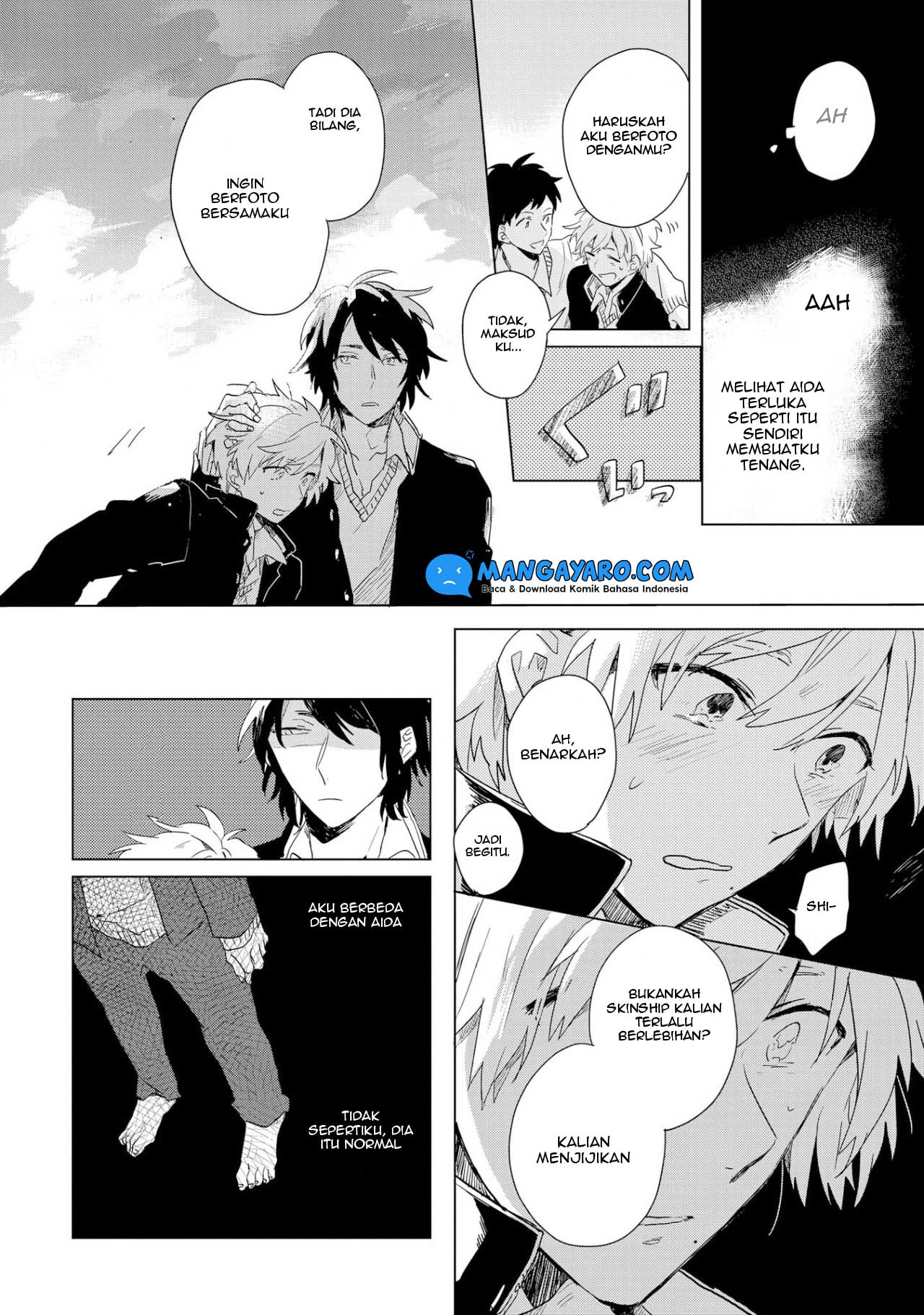 Ano Ko ni Yasashii Sekai ga Ii Chapter 02 Bahasa Indonesia