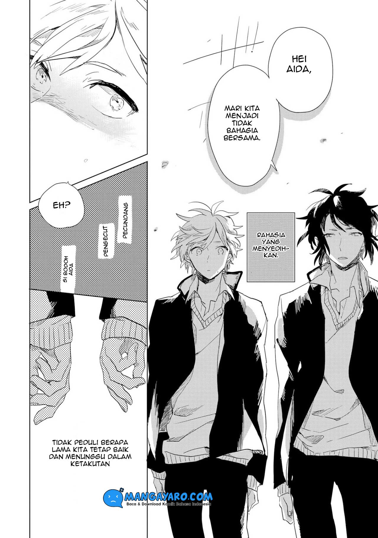 Ano Ko ni Yasashii Sekai ga Ii Chapter 02 Bahasa Indonesia