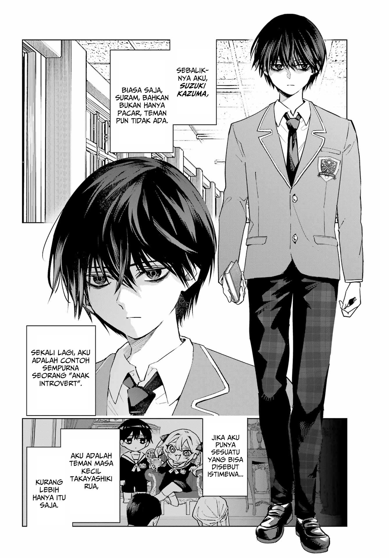 Anta to Osananajimitte dake demo Iyananoni! ~Zekkou kara Hajimaru S-kyuu Bishoujo to no Gakuen Nariagari Seikatsu~ chapter 1