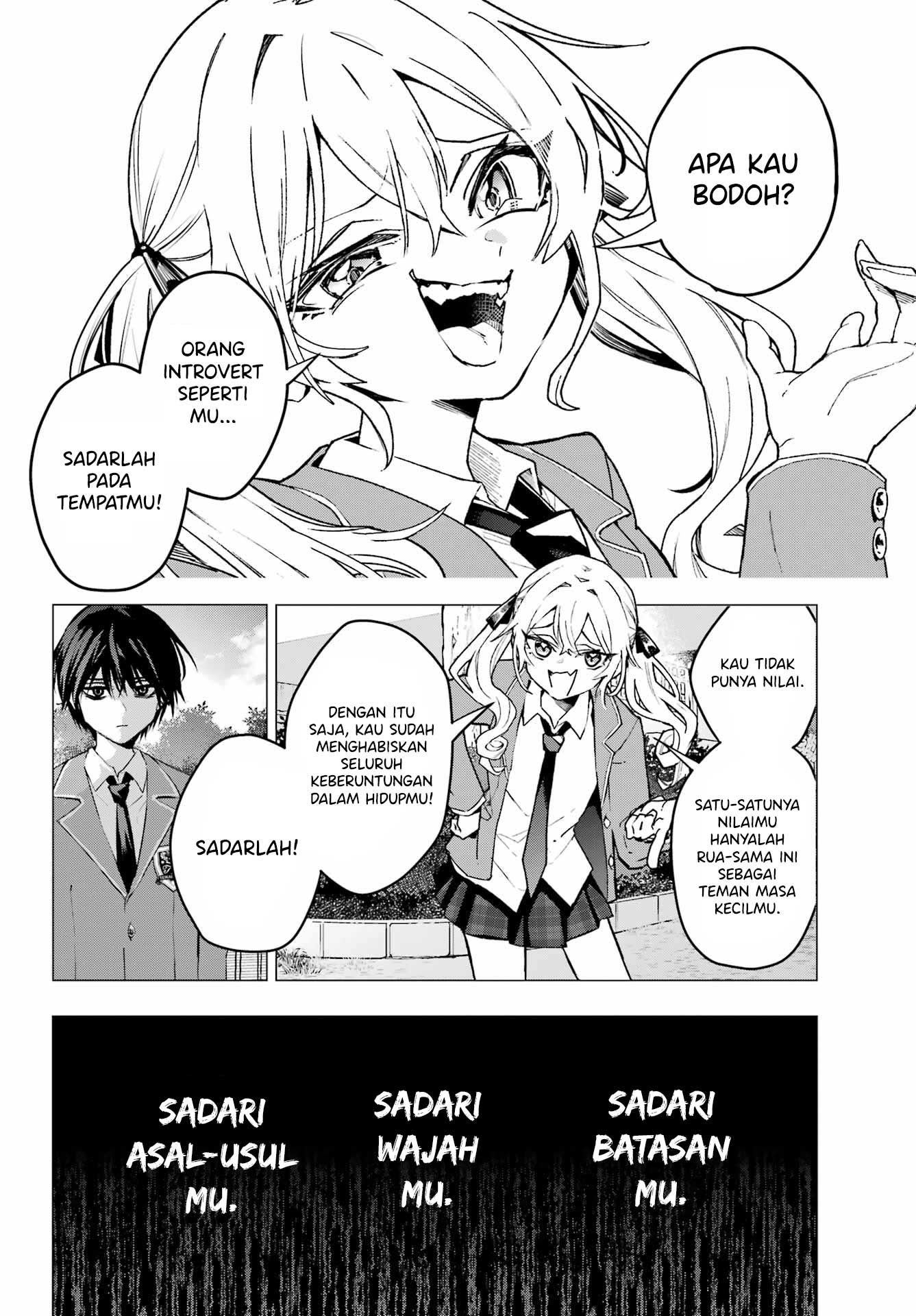 Anta to Osananajimitte dake demo Iyananoni! ~Zekkou kara Hajimaru S-kyuu Bishoujo to no Gakuen Nariagari Seikatsu~ chapter 1