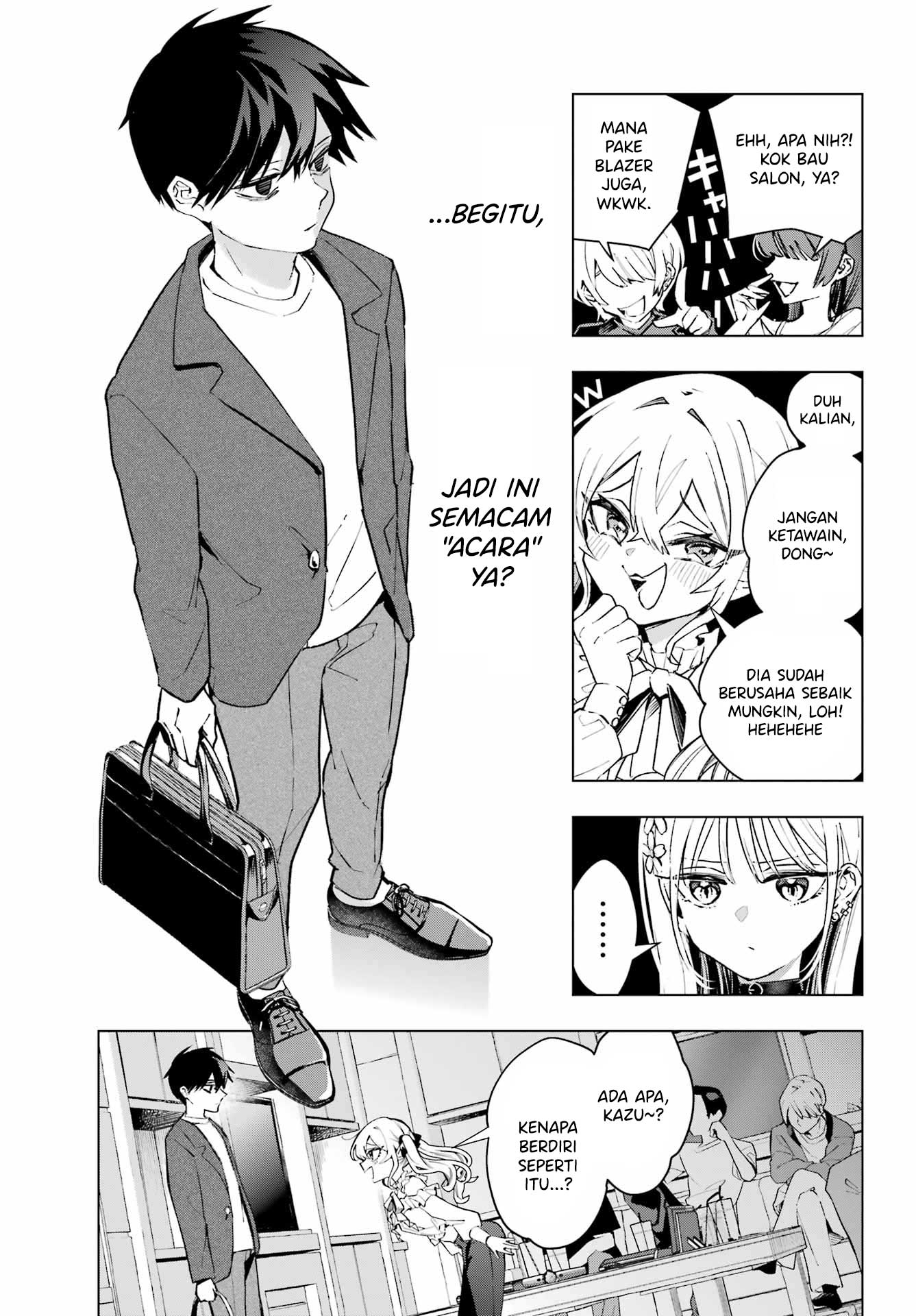 Anta to Osananajimitte dake demo Iyananoni! ~Zekkou kara Hajimaru S-kyuu Bishoujo to no Gakuen Nariagari Seikatsu~ chapter 1