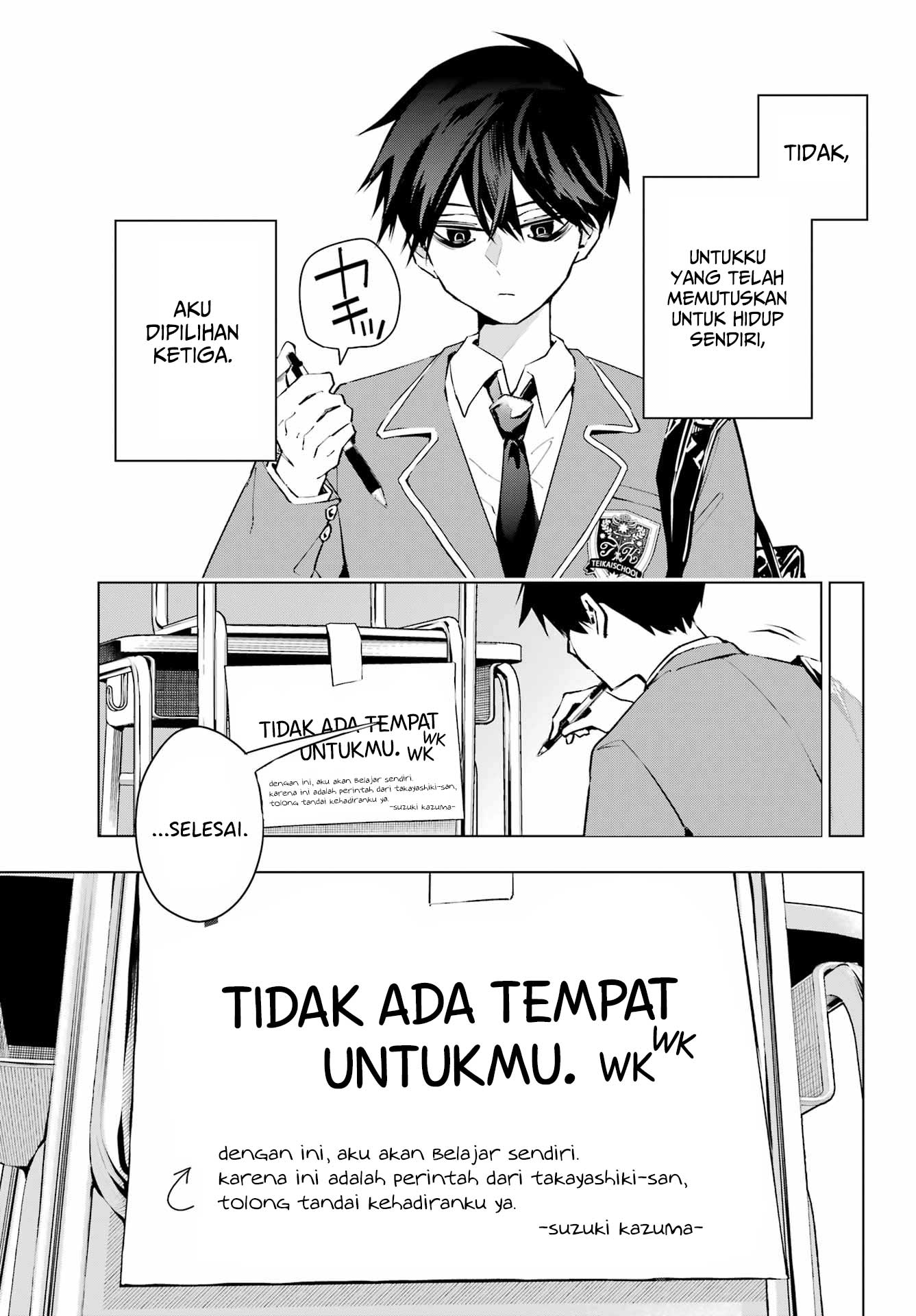 Anta to Osananajimitte dake demo Iyananoni! ~Zekkou kara Hajimaru S-kyuu Bishoujo to no Gakuen Nariagari Seikatsu~ chapter 1