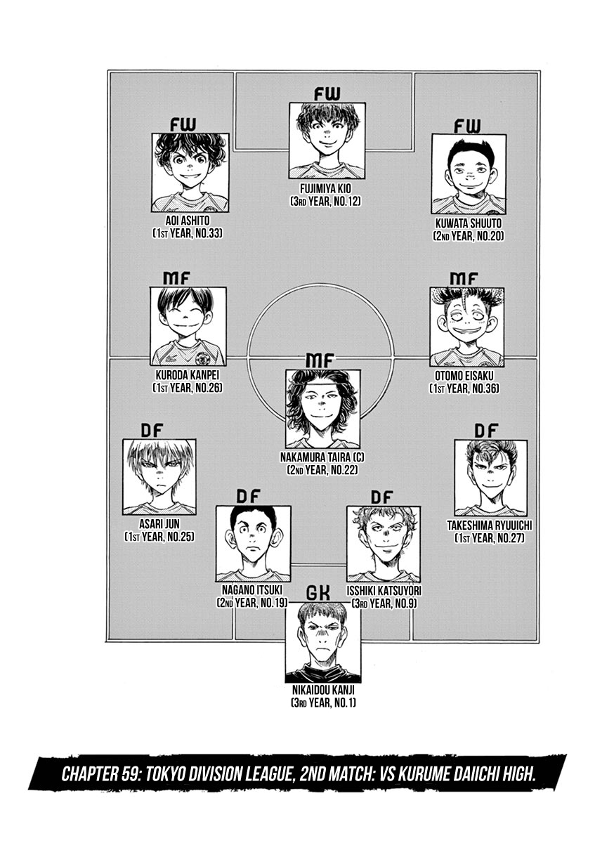 Ao Ashi chapter 59