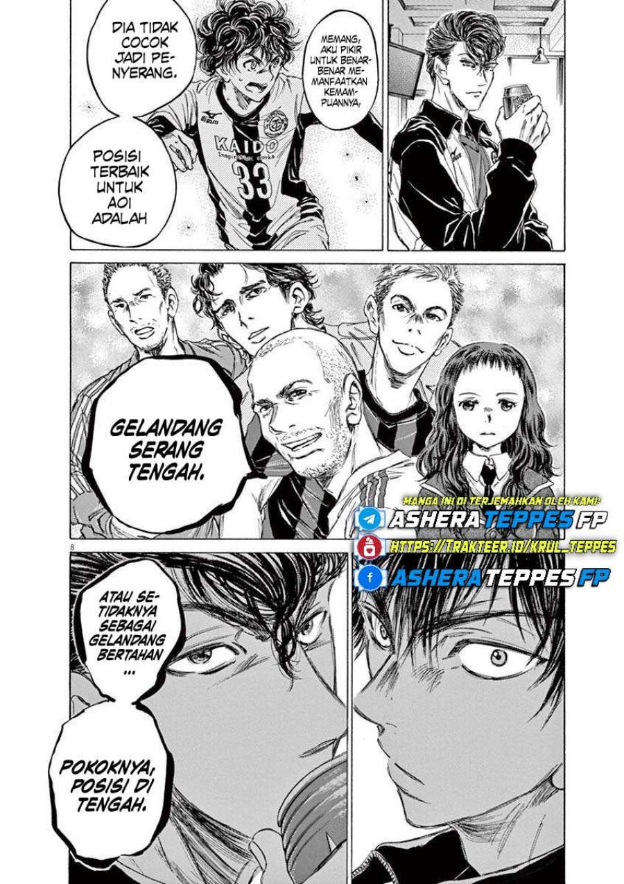 Ao Ashi chapter 70
