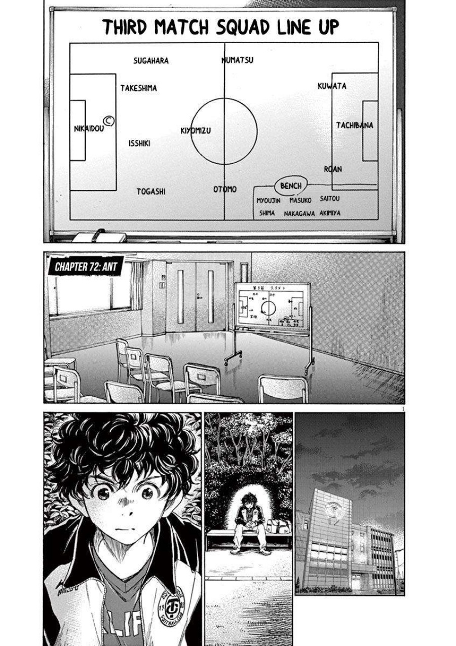 Ao Ashi chapter 72