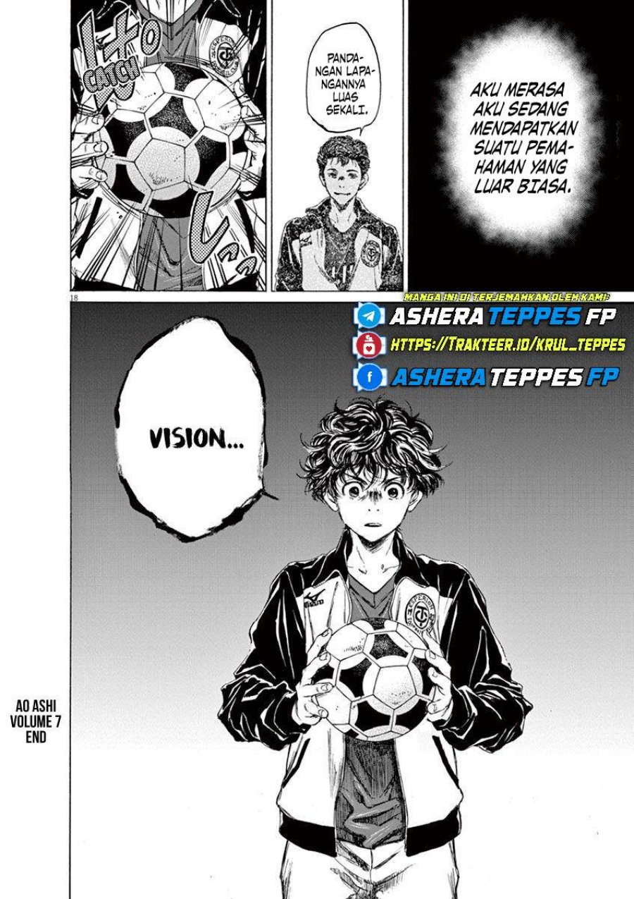 Ao Ashi chapter 72