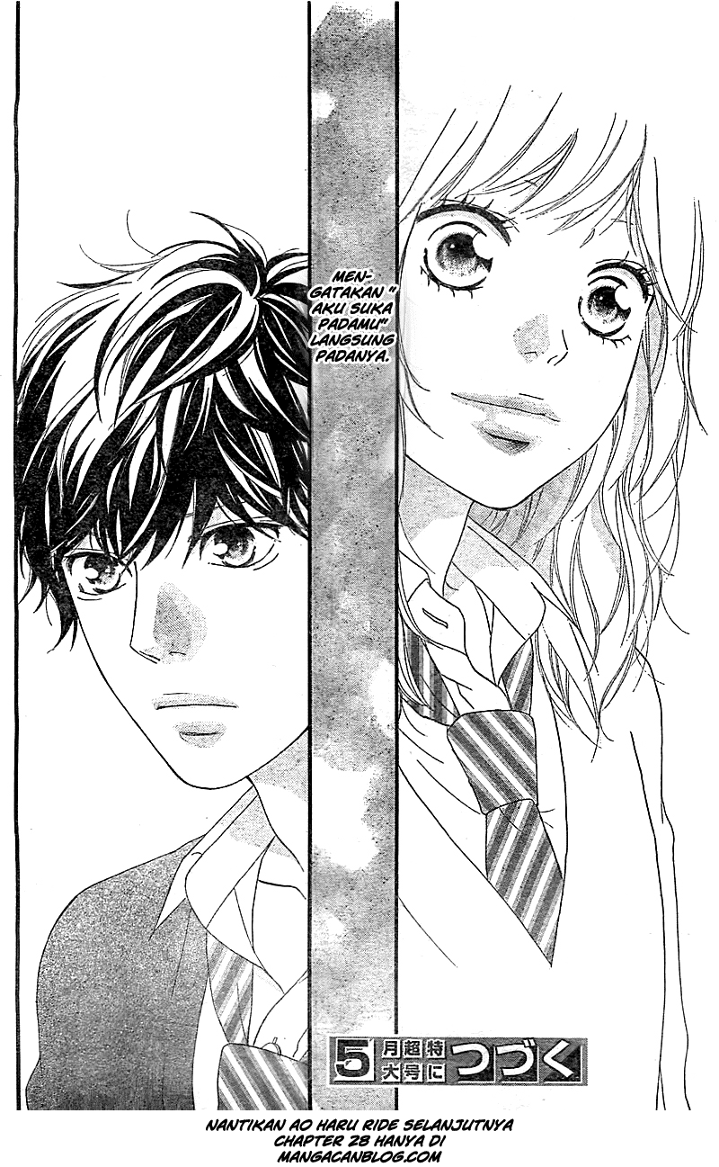 Ao Haru Ride chapter 27