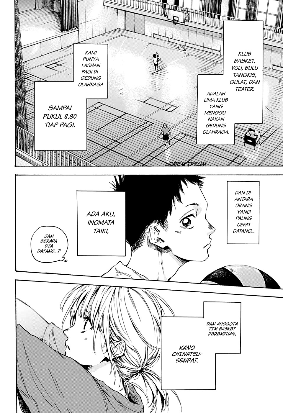 Ao no Hako chapter 0
