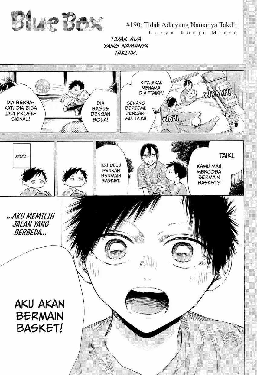 Ao no Hako chapter 190