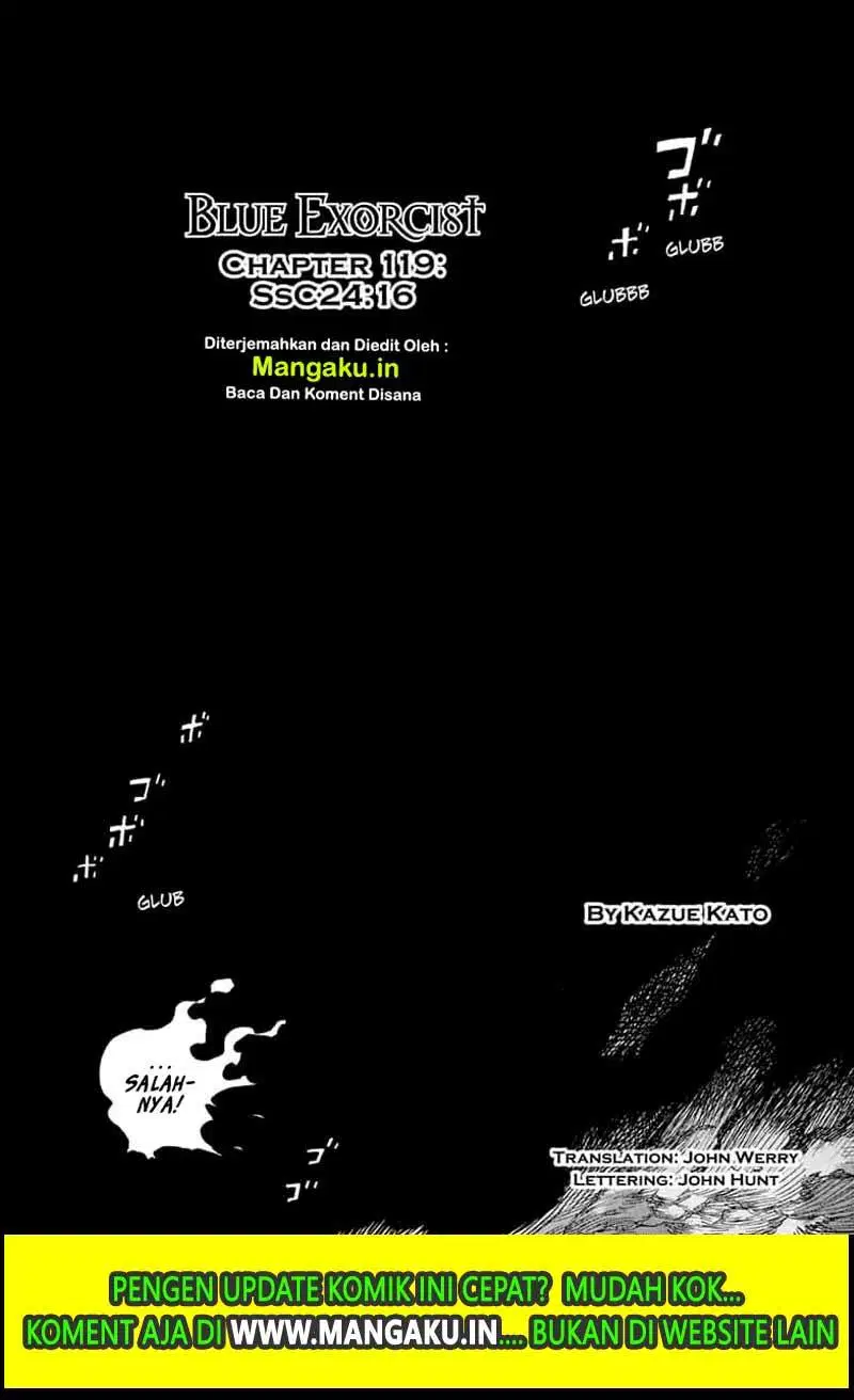 Ao no Exorcist chapter 119