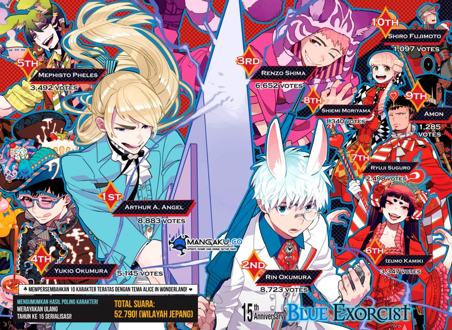 Ao no Exorcist chapter 152