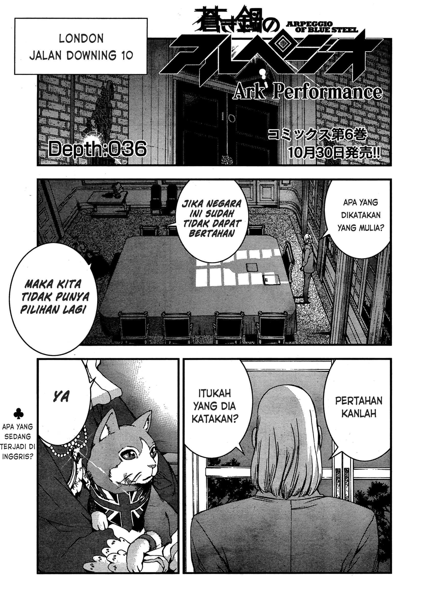 Aoki Hagane No Arpeggio Chapter 36