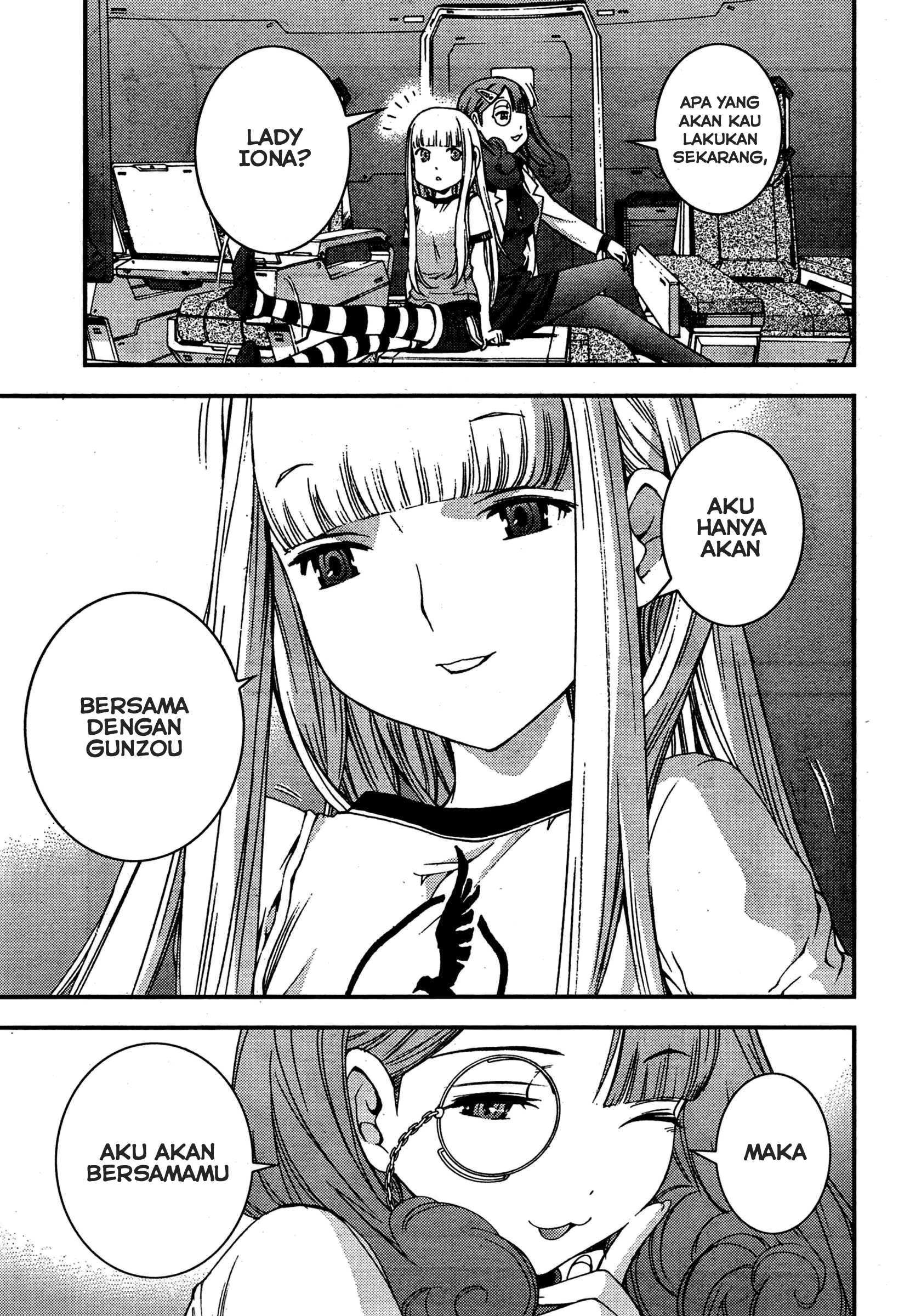Aoki Hagane No Arpeggio Chapter 36