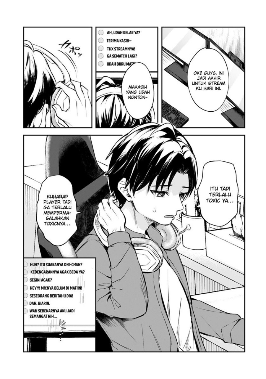 Aorikei Game Haishinsha (20-sai), Haishin no Kiri Wasure ni Yori Ii Hito Bare Suru. chapter 1