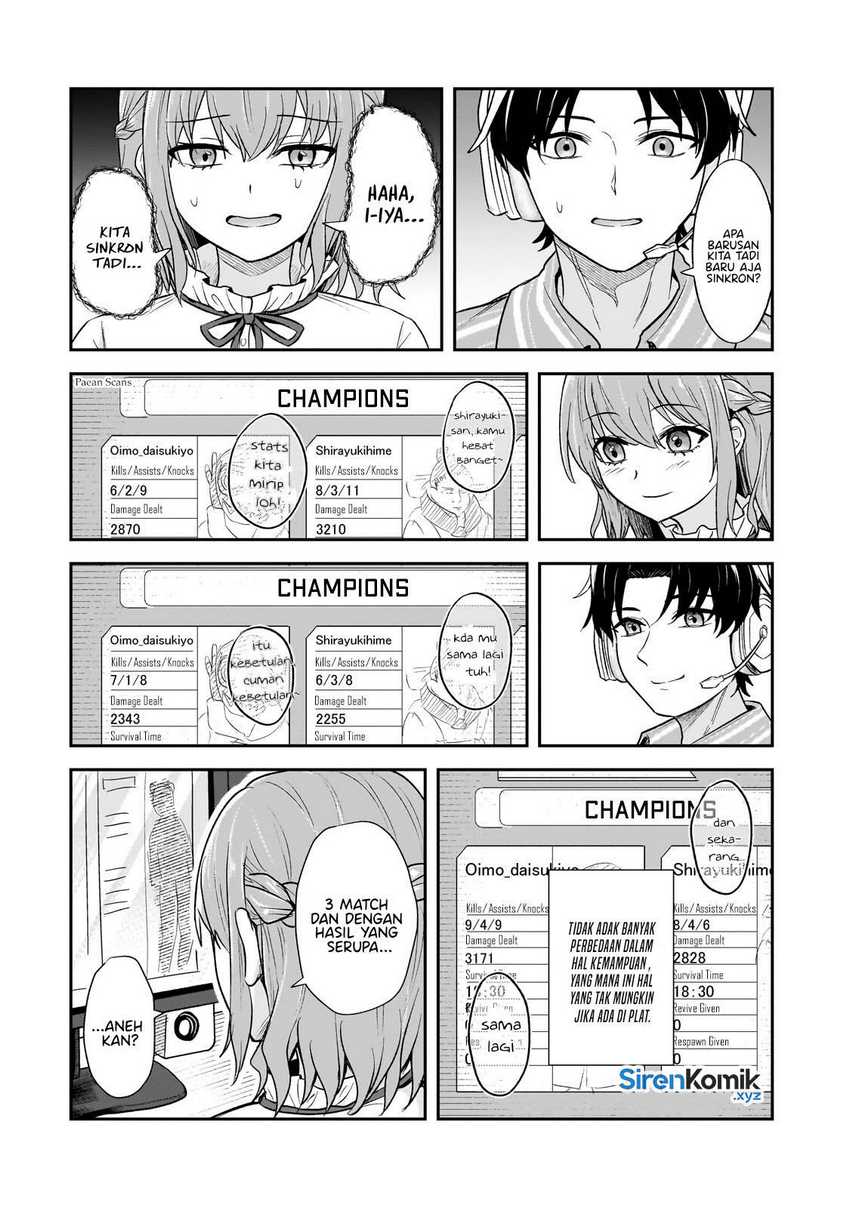 Aorikei Game Haishinsha (20-sai), Haishin no Kiri Wasure ni Yori Ii Hito Bare Suru. chapter 4