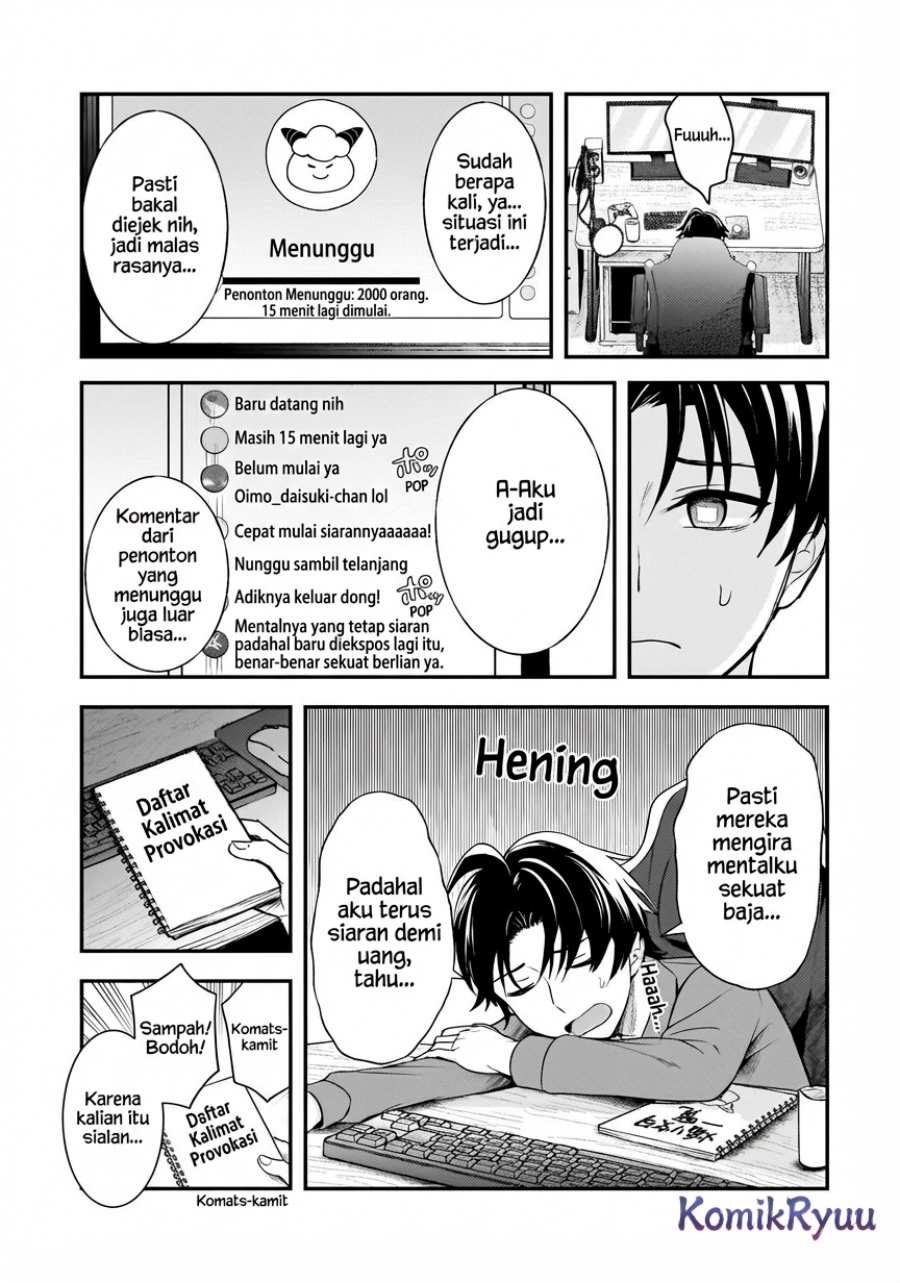 Aorikei Game Haishinsha (20-sai), Haishin no Kiri Wasure ni Yori Ii Hito Bare Suru. chapter 6