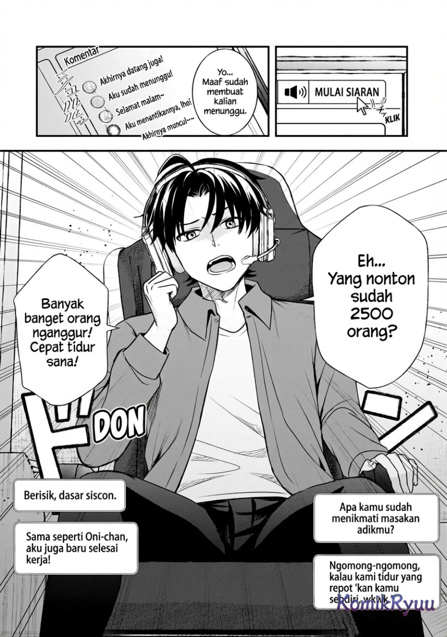 Aorikei Game Haishinsha (20-sai), Haishin no Kiri Wasure ni Yori Ii Hito Bare Suru. chapter 6