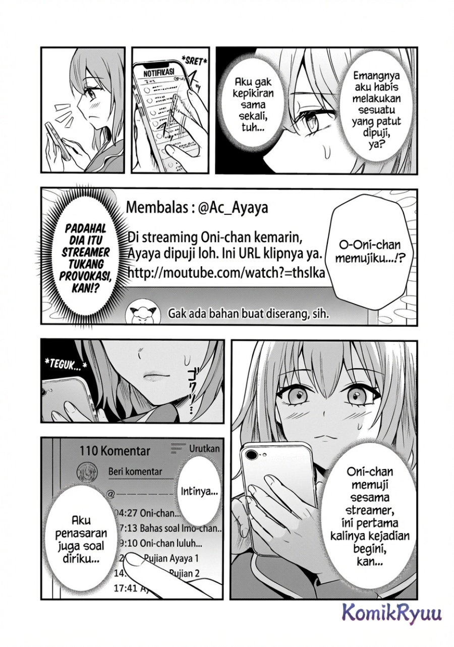 Aorikei Game Haishinsha (20-sai), Haishin no Kiri Wasure ni Yori Ii Hito Bare Suru. chapter 6