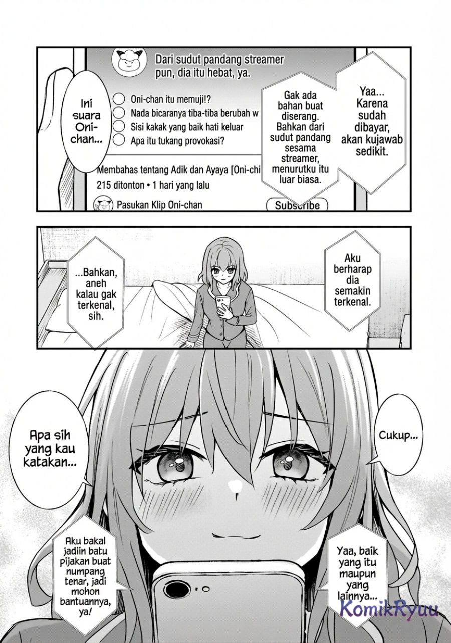 Aorikei Game Haishinsha (20-sai), Haishin no Kiri Wasure ni Yori Ii Hito Bare Suru. chapter 6