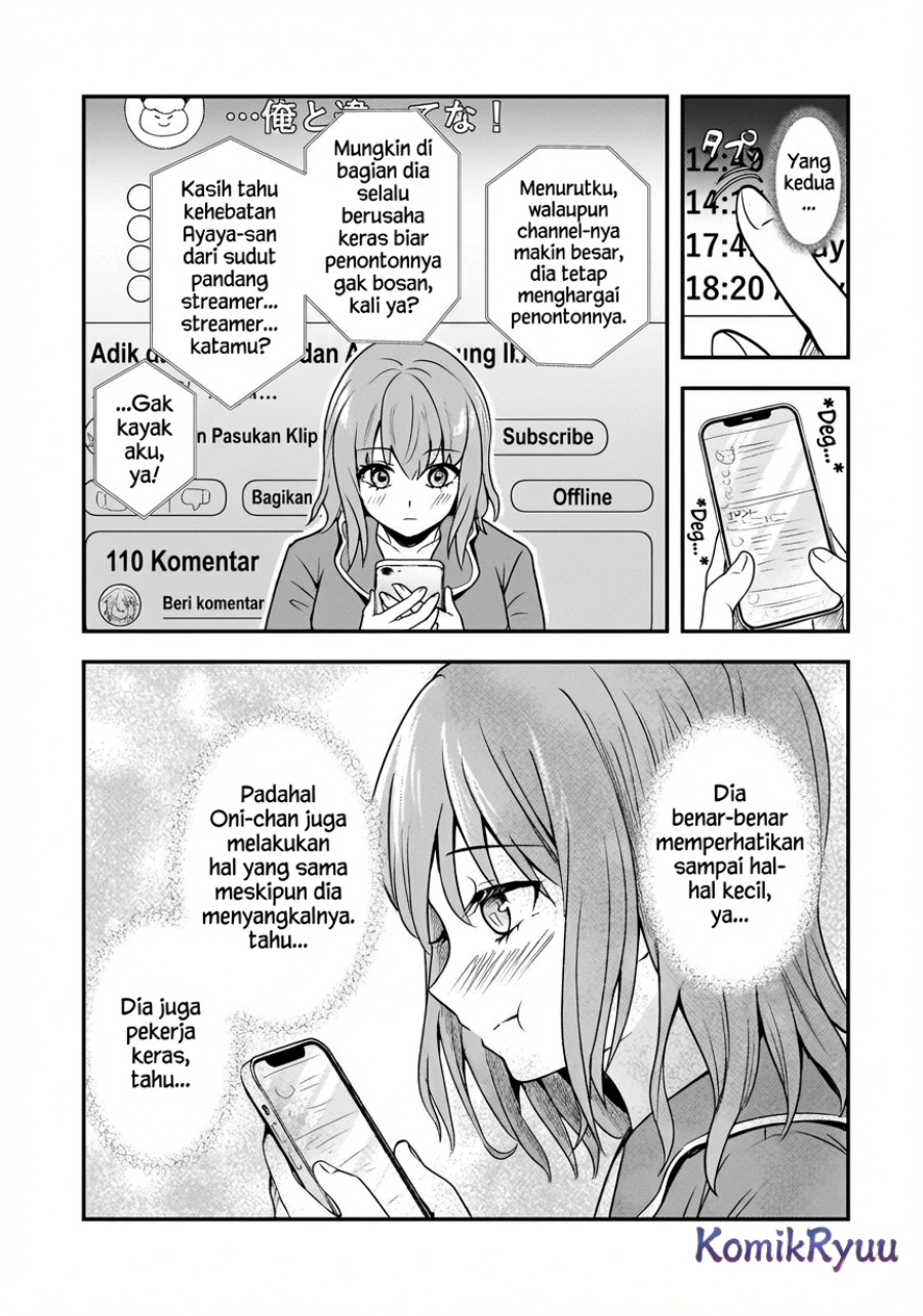 Aorikei Game Haishinsha (20-sai), Haishin no Kiri Wasure ni Yori Ii Hito Bare Suru. chapter 6