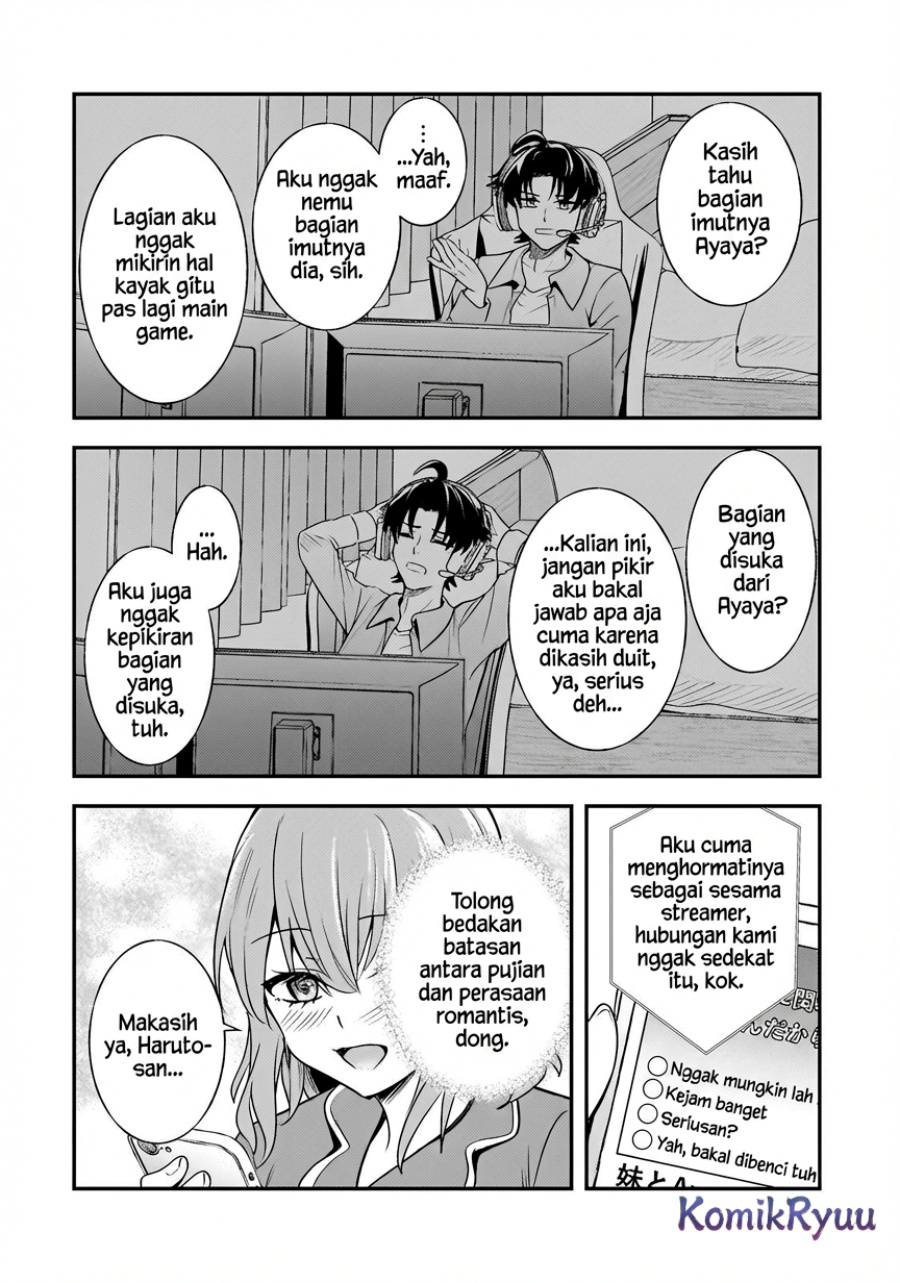 Aorikei Game Haishinsha (20-sai), Haishin no Kiri Wasure ni Yori Ii Hito Bare Suru. chapter 6