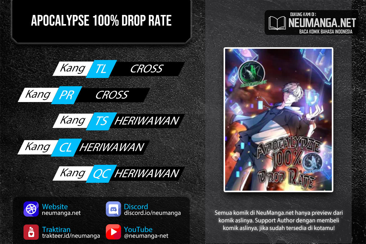 Apocalypse 100% Drop Rate chapter 14