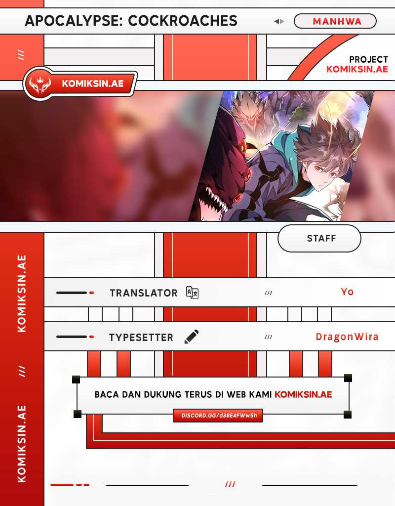 Apocalypse: Cockroaches Gives Me Buff Chapter 05 Bahasa Indonesia