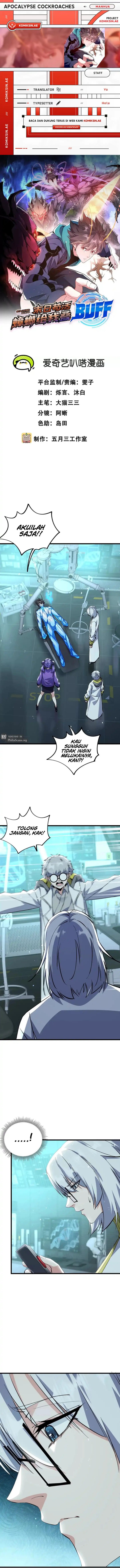 Apocalypse: Cockroaches Gives Me Buff Chapter 60 Bahasa Indonesia