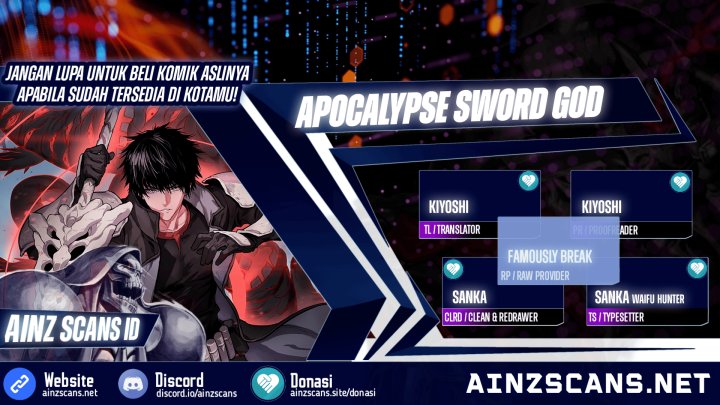 Apocalypse Sword God chapter 39