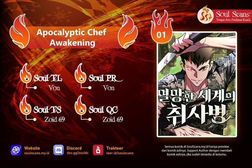 Apocalyptic Chef Awakening Chapter 02 Bahasa Indonesia