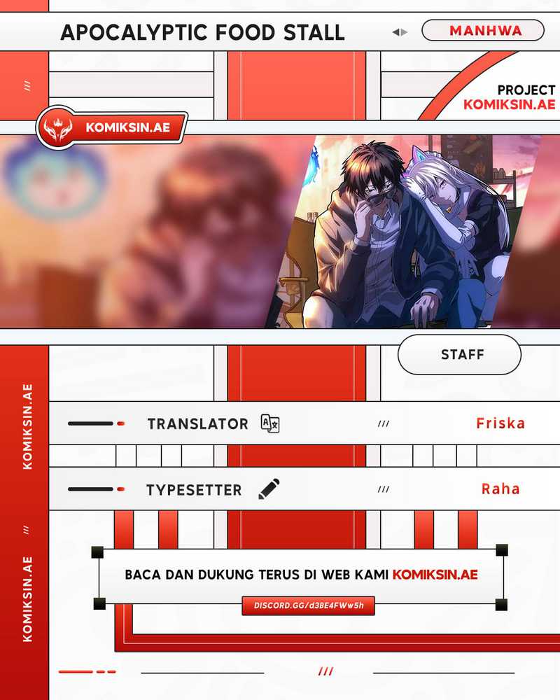 Apocalyptic Food stall Chapter 40 Bahasa Indonesia
