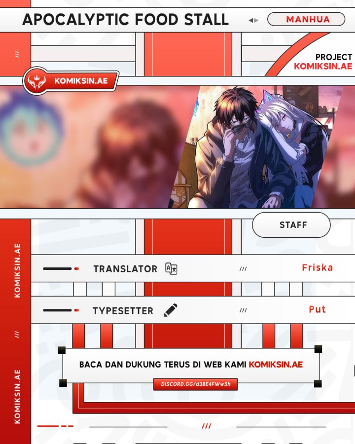 Apocalyptic Food stall Chapter 43 Bahasa Indonesia