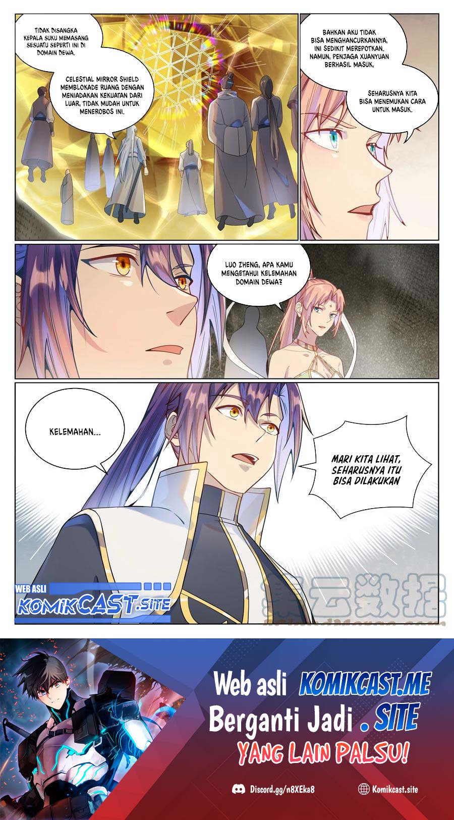 Apotheosis Chapter 1030 Bahasa Indonesia