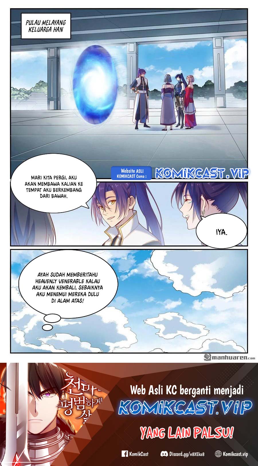 Apotheosis Chapter 1120 Bahasa Indonesia
