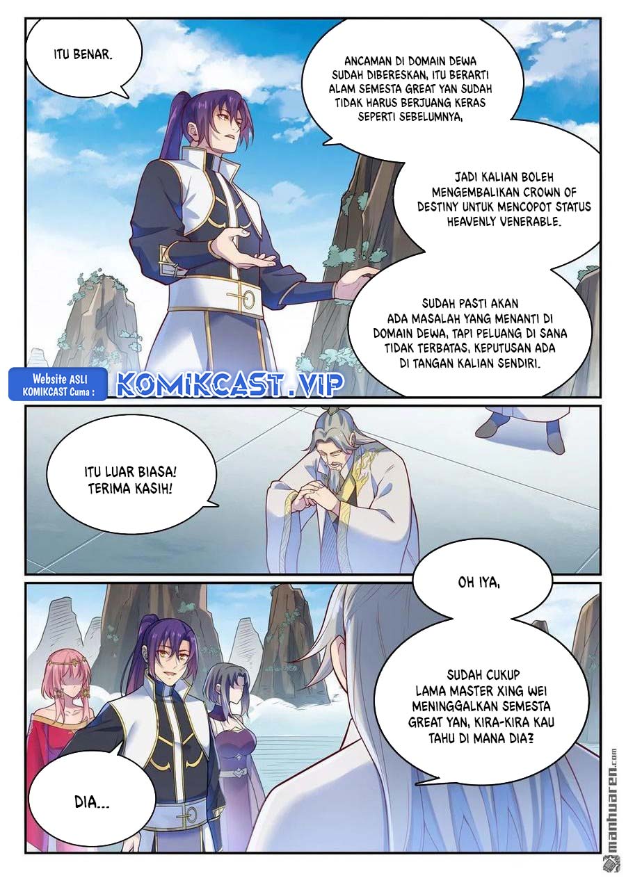 Apotheosis Chapter 1120 Bahasa Indonesia