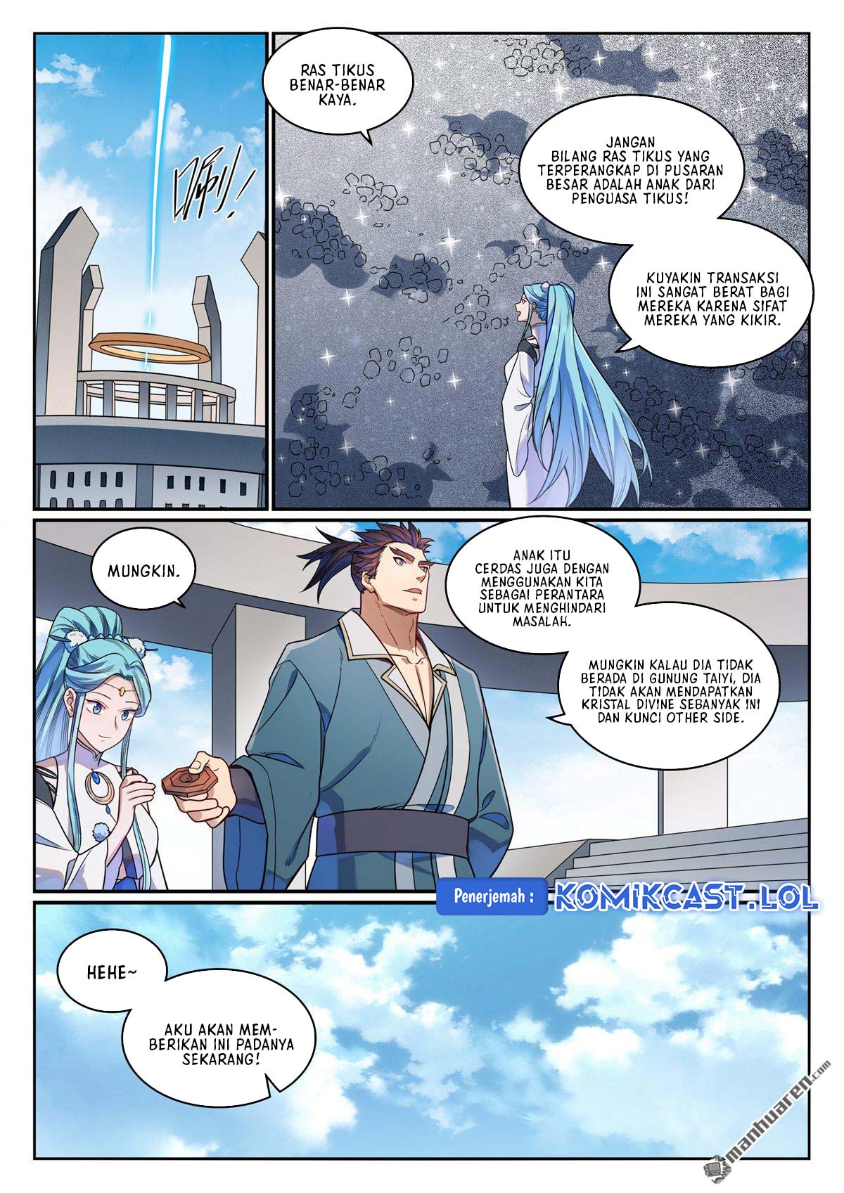 Apotheosis Chapter 1173 Bahasa Indonesia