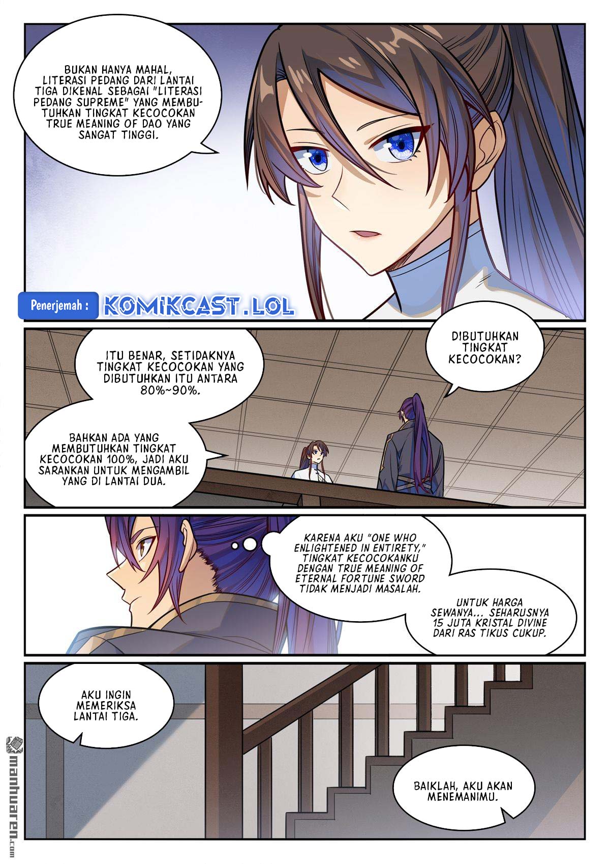 Apotheosis Chapter 1173 Bahasa Indonesia