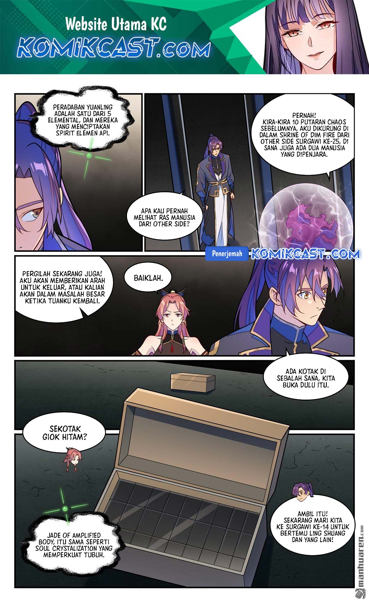 Apotheosis Chapter 1272 Bahasa Indonesia